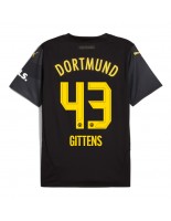 Borussia Dortmund Jamie Bynoe-Gittens #43 Venkovní Dres 2024-25 Krátký Rukáv